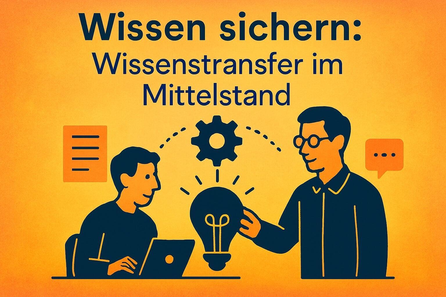Wissen sichern: Wissenstransfer im Mittelstand